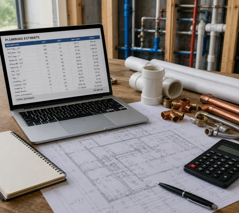 Plumbing Estimating Services